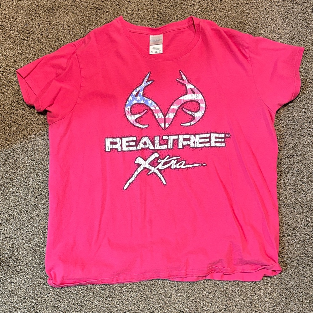 Realtree Xtra Pink Short Sleeve Tee